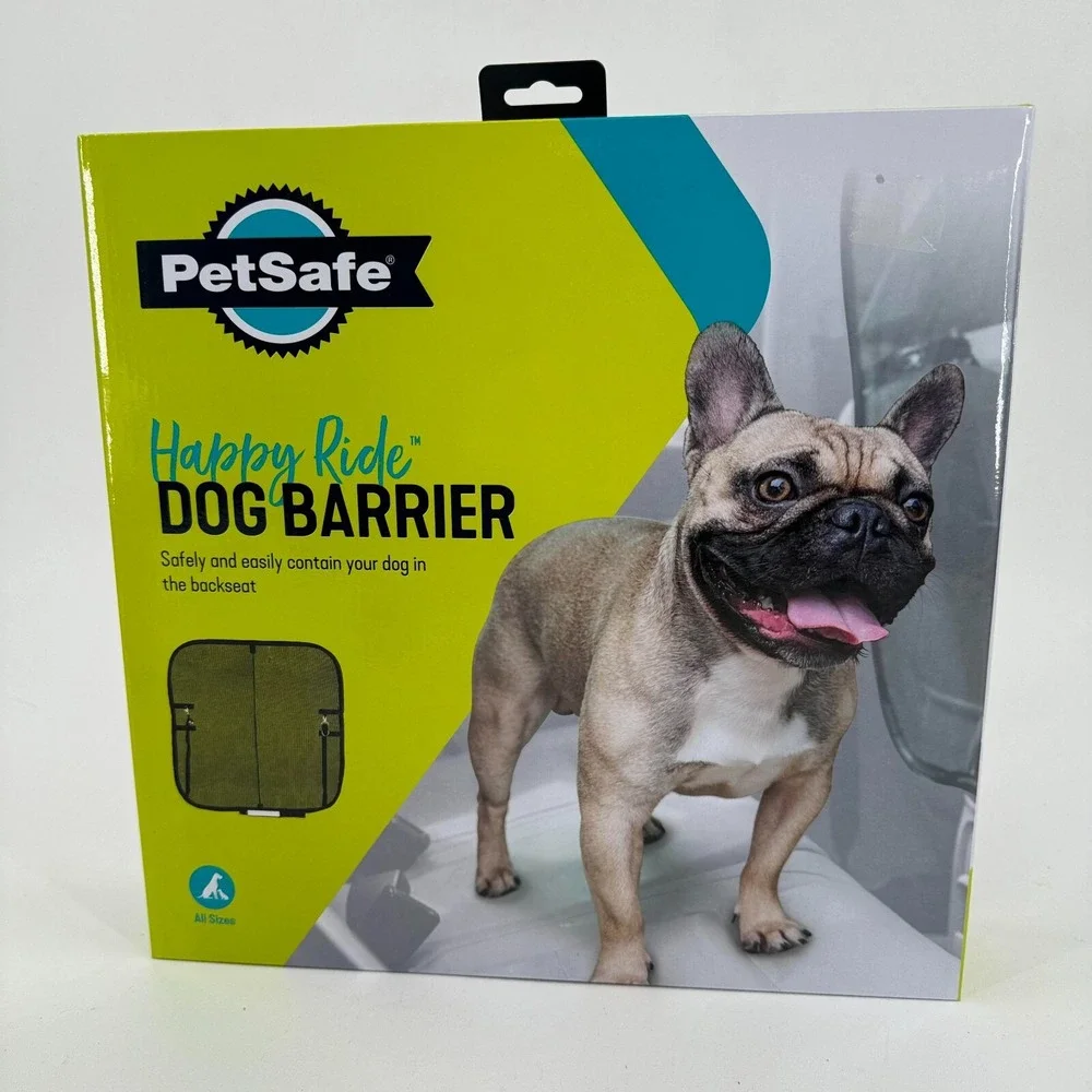 PetSafe Happy Car Ride Safety Dog Barrier Collapsible Mesh NEW